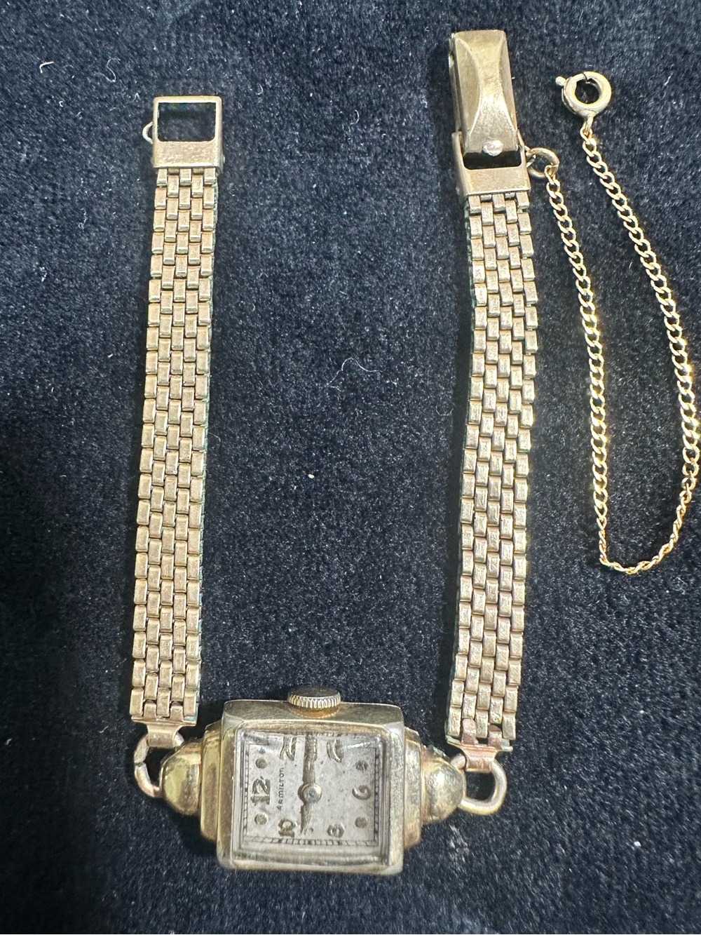 ❤️Vtg Hamilton 14K Gold Filled, 1/20 12K Gold Filled Ladies Watch ••UNTESTED